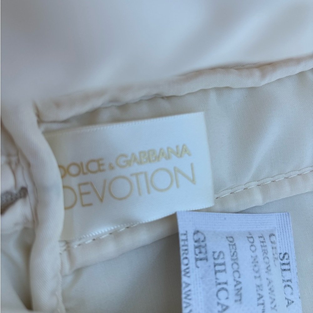 Dolce & Gabbana White Devotion Pouch - Picture 5 of 5